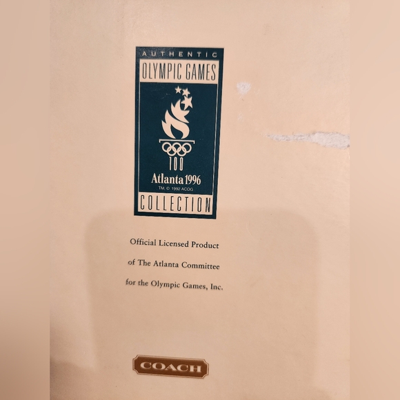 Coach Rare 1996 Olympic Games Commemorative Key Fob Collection - Picture 6 of 12